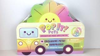 Pop It! Pets  Peace, Love & Pop Its ~ Speciality Set Unboxing & Review #fidgettoys ️