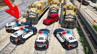 ОНИ ОКРУЖИЛИ МЕНЯ! ПОЛИЦЕЙСКАЯ ПОГОНЯ В ГТА 5 ОНЛАЙН! ТРОЛЛИНГ КОПОВ (GTA 5 ONLINE)