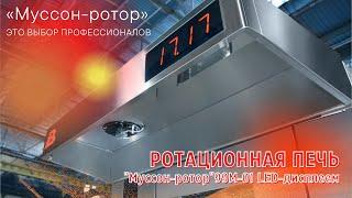 Ротационная печь c LED-дисплеем - "МУССОН-РОТОР"