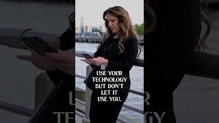 Leverage your tech but don’t let it be a distraction. #mindset #unleashawesome