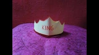 How to make a beautiful king crown || DIY king  from paper in easy way