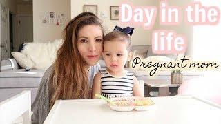 DAY IN THE LIFE OF A YOUNG MOM AND PREGNANT