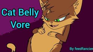 Cat Belly vore & mouse by feedfancier #[V- ANIM 3]