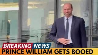 BREAKING NEWS: PRINCE WILLIAM GETS BOOED LEAVING ULSTER UNIVERSITY CAMPUS