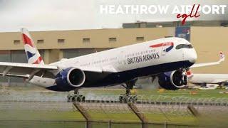 Heathrow Airport Live  - EGLL-LHR -  8th November 2024