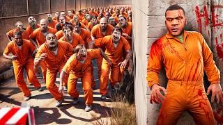 GTA 5 - ESCAPE The PRISON in a ZOMBIE Outbreak!
