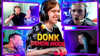 CS Pros & Casters react to Donk insane plays