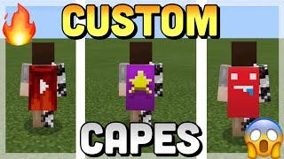 How to have FREE CUSTOM CAPES in Windows 10 edition!!! l MTCPlayz Minecraft