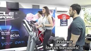 Praktična nastava iz oblasti personalnog treninga, profesor: Stevan Stevanović