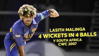 Lasith Malinga takes four wickets in four balls | CWC 2007