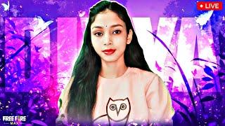 FREE FIRE LIVE WITH DIVYA YT AND GUILD TEST 1 VS2 | CUSTOM GIVEAWAY | ️ #freefire #livestream