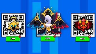 FREE! DARK ANGEL EDGAR SKIN  AND DROPS! QR CODE | BRAWL STAR QR CODES 2024 | BRAWL STARS NEW UPDATE