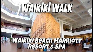 Waikiki Walk | Kapiolani Park | Waikiki Beach Marriott Resort & Spa | Kalakaua Ave