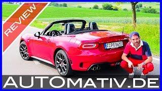 Abarth 124 Spider im Fahrbericht und Test: Alltag, Landstraße & Rennstrecke