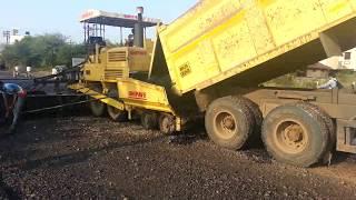 UNIPAVE Sensor Paver for 7.5 meters working video