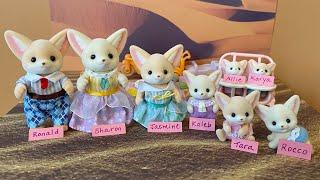 Fennec Foxes Unboxing! - Sylvanian Families/Calico Critters