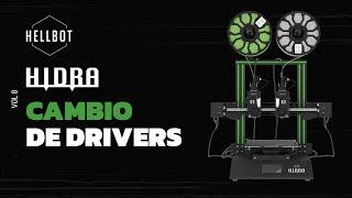 Hellbot Hidra - Cambio de drivers de impresora 3D