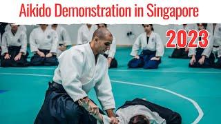 Aikido Demonstration in Singapore with Leonardo Sodre - 2023 - Aikido Shinjukai