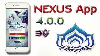 Warframe Nexus Application (Android) - Update 18 (Version 4.0.0) by RevXDev