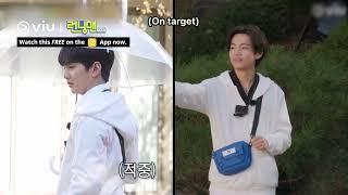 Yoo Seung Ho Acts Cute in In front Of BTS V  | Running Man
