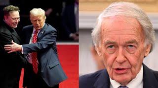 Sen. Ed Markey criticizes Donald Trump and Elon Musk for withholding already approved federal funds