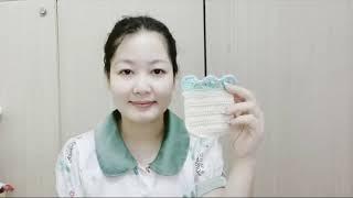 Phuong Linh DIY instructions on how to knit flower squares