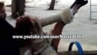 Homeless personn - Drug addict - in Russia