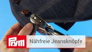 Nähfreie Jeansknöpfe von Prym | Druckknöpfe für die Jeans