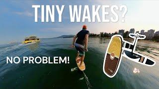 Catching Small Wakes in No-Wake Zones