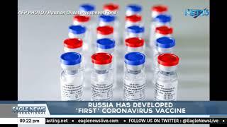 Russia has developed "first' coronavirus vaccine