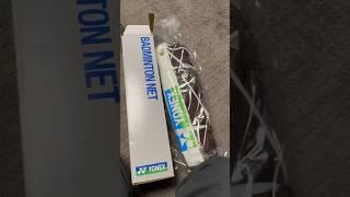 Unboxing Yonex Badminton Net #badminton #badmintonnet #yonex