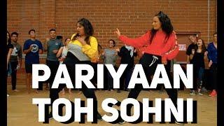 "PARIYAAN TOH SOHNI" - Amrit Maan | BhangraFunk Dance | Shivani Bhagwan and Chaya Kumar