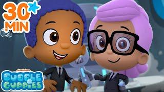 Most Daring Spy Missions w/ Goby and Molly! | 30 Minute Hero Compilation | Bubble Guppies