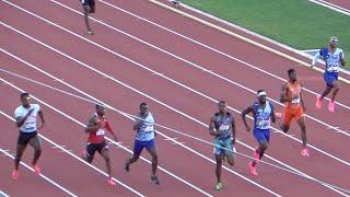 Erriyon Knighton 19.72 wins title. 2023 National Championships Men's 200m