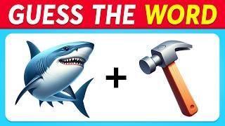 Guess the WORD by Emojis?  Emoji Quiz (105 Words)