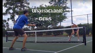 How to Hit Unattackable Dinks in Pickleball and Keep from Popping the Ball Up