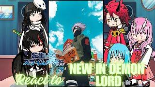 Rimuru Tempest react to kakashi hatake | naruto shippuden | Gacha life 2 | slime | Sasuke uchiha