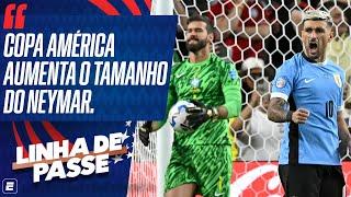 URUGUAI 0 (4) X (2) 0 BRASIL - SELEÇÃO ELIMINADA DA COPA AMÉRICA! NEYMAR FEZ FALTA?