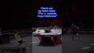 Insane rally between the goat and Hugo Calderano credits: MALONG Fanmade Channel