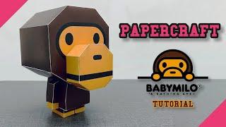 BABY MILO - Papercraft | Craft Cube