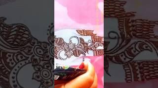 back hand simple mehandi design| very beutiful back side mehndi design| #shorts #ytshorts #mehandi