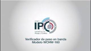 Verificador de peso en banda 160