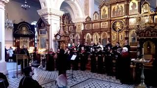 Великопостный концерт архиерейского хора Свято-Покровского кафедрального собора г. Гродно, 2018