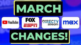 Big Streaming TV Changes for March 2025!