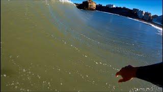 POV SURF, PUMPING PERFECT BIARRITZ France  4K  (RAW)