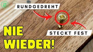 So löst (und verhinderst) du jede DURCHGEDREHTE SCHRAUBE! | Jonas Winkler