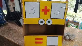 DIY Manipulative Learning Math Board