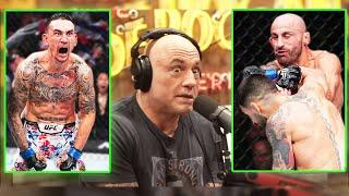 Joe Rogan Overviews Max Holloway vs Topuria "FIGHT OF THE YEAR"