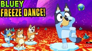 Floor Is Lava - Danny Go! - Bluey Freeze Dance - Bluey Brain Break - Bluey Floor Is Lava