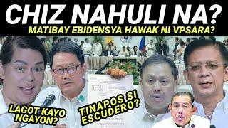 KAPAPASOK LANG:Nabunyag na? K0ngres0 Naalarmà CHIZ Nahúle na? VPSARA HAWAK na ang Matibay EBIDENSYA?